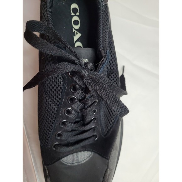 Coach Men Whoes Size 10.5 Gym Black - Picture 11 of 14